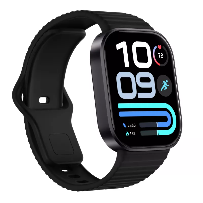 Xiaomi Watch 6 Lite – Smartwatch 1,96 polegadas AMOLED, Chamadas Bluetooth, 5 ATM à prova de água, Preto