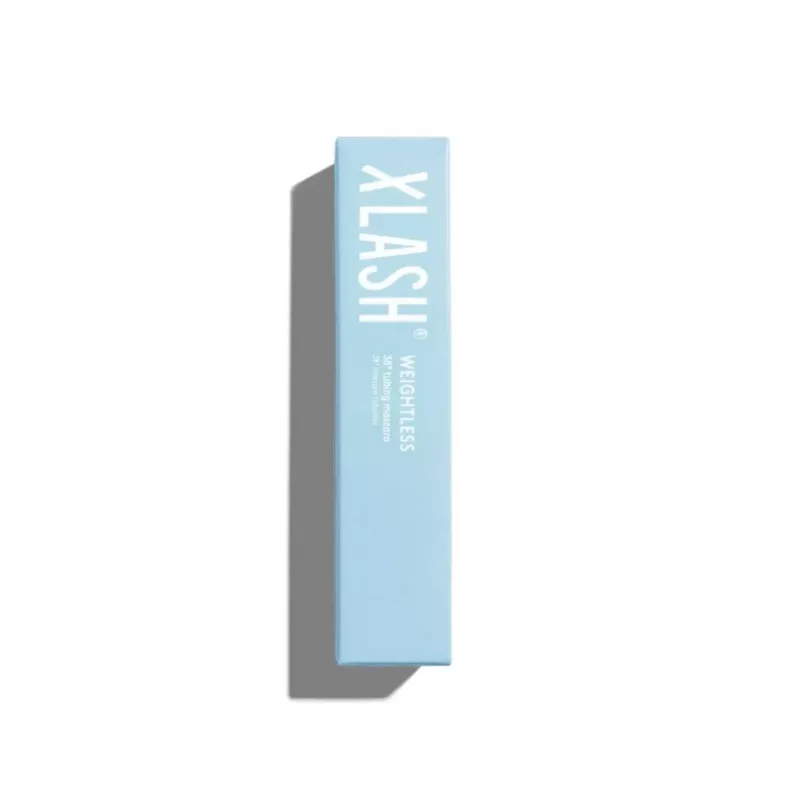 XLASH Máscara de pestanas Weightless - alongadora, definidora, curvadora, à prova de borrões, vegan, 9 ml, preto