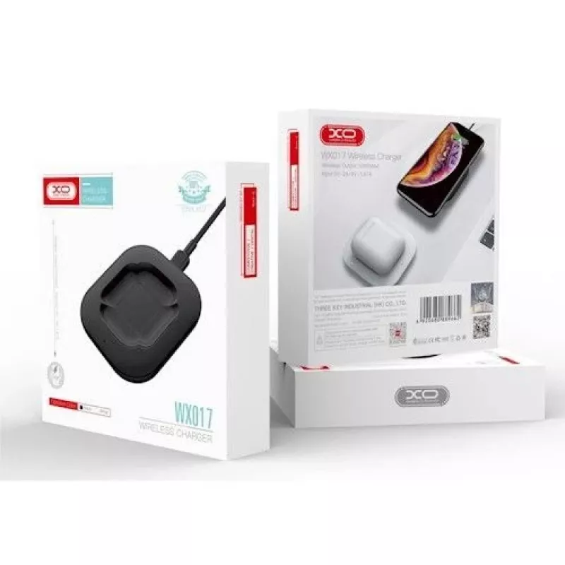 XO AirPods 2 - AirPods Pro carregador sem fios WX017 branco
