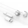 XO auriculares com fios universais EP71 Lightning brancos