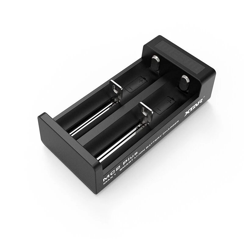 XTAR MC2+ carregador para baterias cilíndricas Li-ion 18650