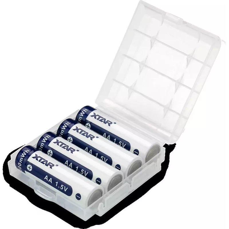 XTAR R6 pilhas AA 1.5V Li-ion 2000mAh (pack de 4)