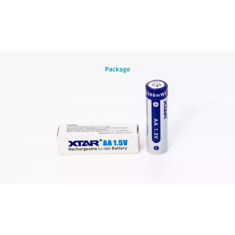 XTAR R6 pilhas AA 1.5V Li-ion 2000mAh (pack de 4)