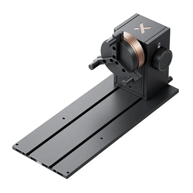 XTOOL RA3 Lite Adaptador rotativo – Acessório rotativo 4-in-1 para gravador laser xTool (Chuck, Roller, Ring, Kugel)