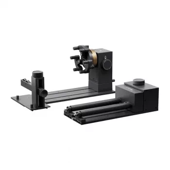 XTOOL RA3 Lite Adaptador rotativo – Acessório rotativo 4-in-1 para gravador laser xTool (Chuck, Roller, Ring, Kugel)