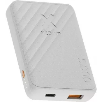 Xtorm Go2 Series powerbank 5000 mAh 12W USB-C e USB-A branco acinzentado XG2050