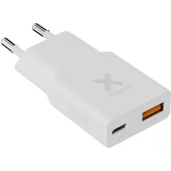 Carregador de parede Xtorm Go2 Series SlimLine 33W 1x USB-C 1x USB-A branco