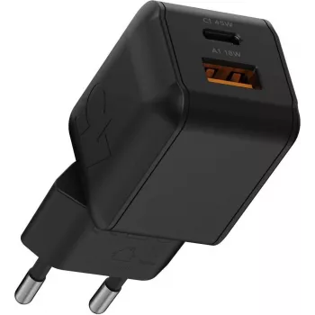Xtorm NextGen GaN3 Ultra 45W Carregador de parede PD USB-C e USB-A preto XECNG451