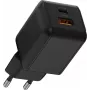 Xtorm NextGen GaN3 Ultra 70W PD carregador de parede USB-C e USB-A preto XECNG701