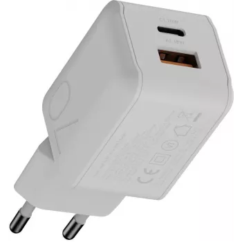 Xtorm NextGen GaN3 Ultra 70W Carregador de parede USB-C PD branco XECNG700