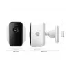 Yale SV-OC-1A-W Cube Câmara de segurança IP Interior e Exterior 1080p Branco