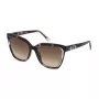 Yalea Óculos de sol de mulher SYA028N5503KA armação de acetato Havana lentes castanhas degradê 55/17/140 mm