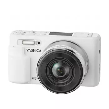 Yashica City 200 Câmara Digital Compacta, Zoom Ótico 10x, Branco