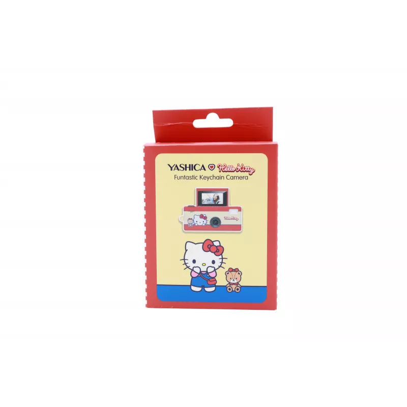 Mini câmara com cordão YASHICA Funtastic HELLO KITTY, 2MP CMOS, HD 720p, USB-C
