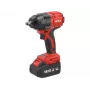 Chave de Impacto sem Escovas YATO 18V 800Nm 2x4.0Ah