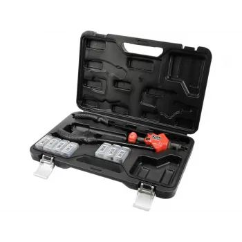 Rebitadeira manual para porcas cegas YATO M3-M12 com 7 mandris e mala de transporte