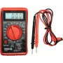 Multímetro digital Yato YT-73080 com retroiluminação, seleção manual de escala, CAT II 600V