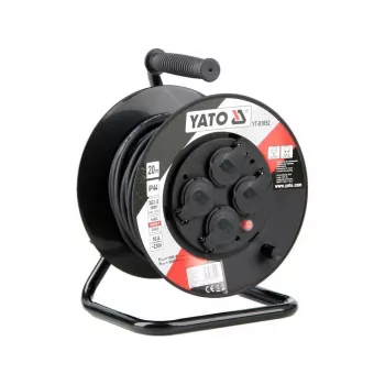 Yato YT-81052 tambor de cabo 4 tomadas 20 m