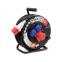 Yato YT-8120 extensão com enrolador 3 tomadas 25 m