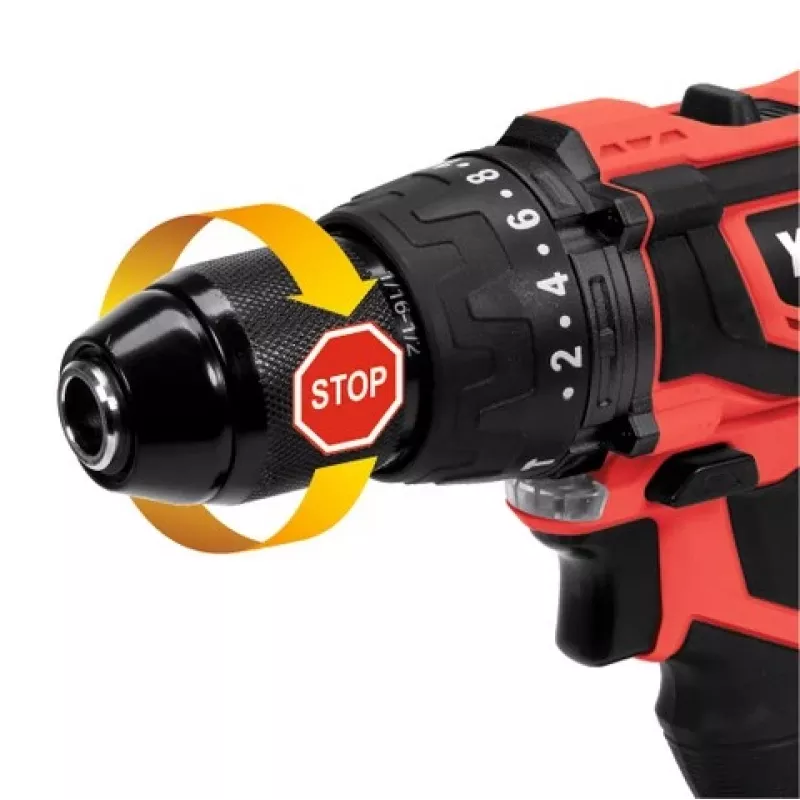 Yato YT-82786 Chave de impacto a bateria 18V ferramenta nua