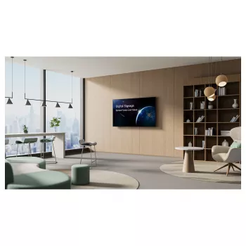 Yealink MSFT Meeting Display MD55 - Ecrã tátil interativo 4K de 55 polegadas para Microsoft Teams Rooms