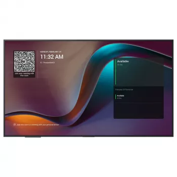 Yealink MSFT Meeting Display MD55 - Ecrã tátil interativo 4K de 55 polegadas para Microsoft Teams Rooms