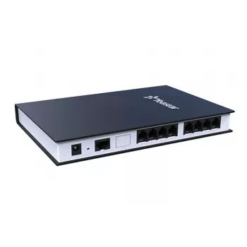 Adaptador telefónico VoIP Yeastar TA800 com 8 portas FXS, SIP, fax T.38 e gestão web