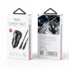Carregador de carro YESIDO Y55 60W com carregamento rápido e cabo USB-C para USB-C, preto