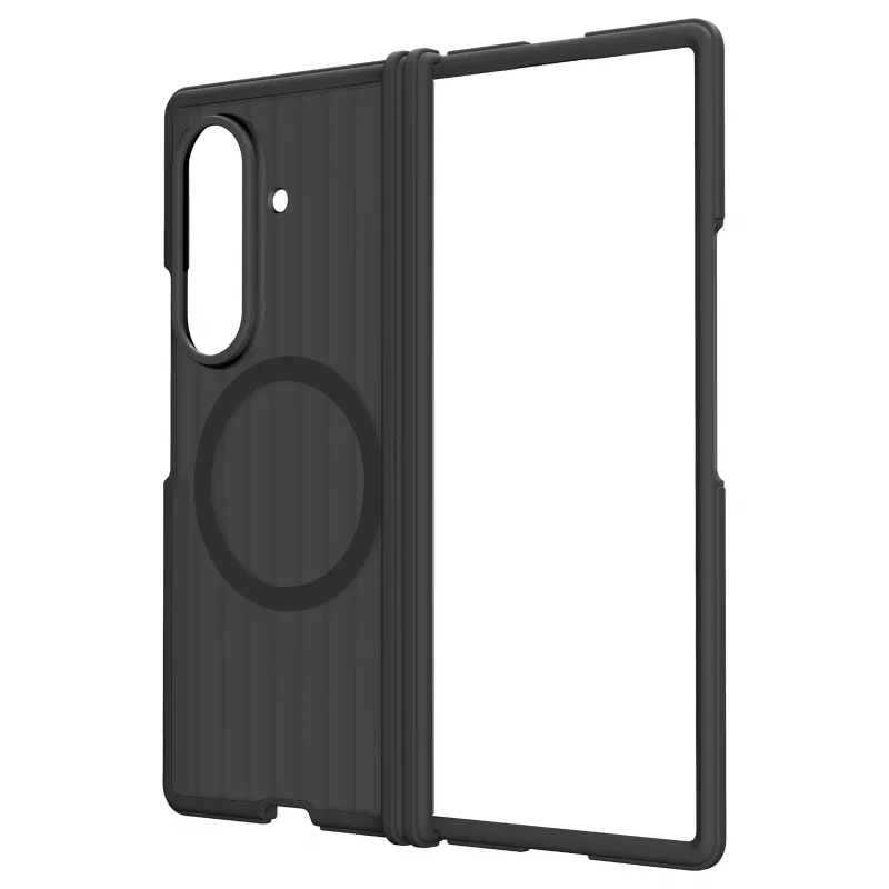 Samsung by Yuchuan Hybrid Shield Mag capa para Galaxy Z Fold8 Ultra, preto