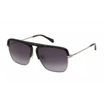 Óculos de sol unissexo ZADIG & VOLTAIRE SZV321 Havana Acetato Castanho Degradê 60mm