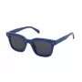 Óculos de sol unissexo ZADIG & VOLTAIRE SZV401-480D82 retangulares - armação preta em acetato, lentes cinzentas em policarbonato, 48/17/140 mm