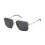 Óculos de sol ZADIG & VOLTAIRE homem SZV413-580300 preto em acetato com lentes cinzentas 58mm