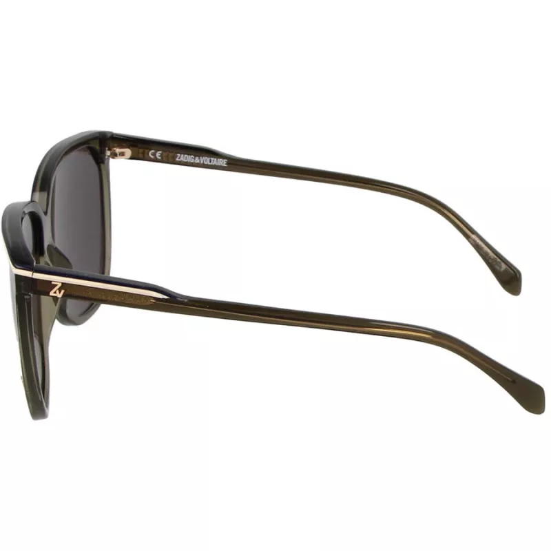 Óculos de sol unissexo ZADIG & VOLTAIRE SZV306-63073M Havana Brown Gradient 63 mm