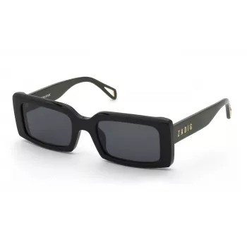 Óculos de sol unissexo Zadig & Voltaire SZV462-54700Y Havana castanho retangulares 54 mm