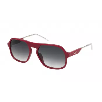 ZADIG & VOLTAIRE Óculos de sol de mulher borboleta cat-eye SZV365-5709FA Havana castanho degradê 57 mm
