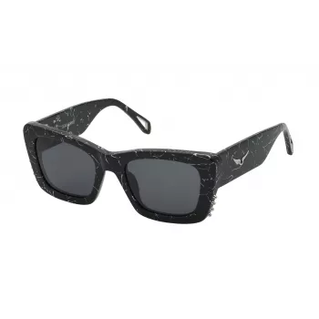 Zadig & Voltaire óculos de sol mulher cat-eye SZV411V510869 Havana castanho degradê 51mm