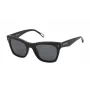 ZADIG & VOLTAIRE óculos de sol mulher retangulares SZV373-530700 preto/cinzento 53mm