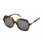 Zadig & Voltaire óculos de sol mulher retangulares SZV404-5607HL Havana/castanho degradê 56mm