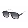 Óculos de sol de mulher ZADIG & VOLTAIRE SZV365-570700 armação retangular de acetato preta lentes de policarbonato cinzentas 57mm