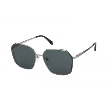 Óculos de sol de mulher ZADIG & VOLTAIRE SZV369-580A47 Havana acetato armação quadrada lente degradê castanha 58 mm