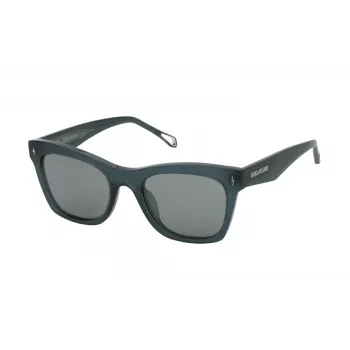 Óculos de sol de mulher ZADIG & VOLTAIRE SZV373-53T92G Havana acetato cinzento degradê 53mm