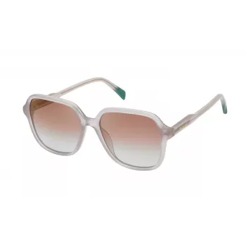 Óculos de sol de mulher ZADIG & VOLTAIRE SZV375556K7G - armação de acetato, proteção UV400, lentes 55 mm