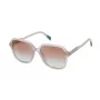 Óculos de sol de mulher ZADIG & VOLTAIRE SZV375556K7G - armação de acetato, proteção UV400, lentes 55 mm