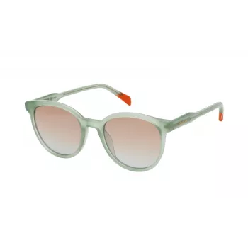 ZADIG & VOLTAIRE óculos de sol de mulher SZV376516A8G - armação de acetato preta, lentes de policarbonato cinzentas, 51 mm