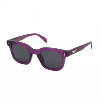 Óculos de sol ZADIG & VOLTAIRE para mulher SZV401V4801F5 - armação de acetato, proteção UV400, lentes 48 mm