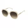Óculos de sol de mulher ZADIG & VOLTAIRE SZV404-5606Y1 - armação de acetato preta, lentes cinzentas degradê, proteção UV400