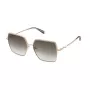 Óculos de sol ZADIG & VOLTAIRE para mulher SZV406-5608FC Havana castanho armação de acetato lentes castanhas degradê 56/17/140 mm