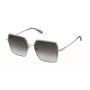 Óculos de sol de mulher ZADIG & VOLTAIRE SZV406-56594Y armação preta em acetato, lentes cinzentas degradê, 56 mm