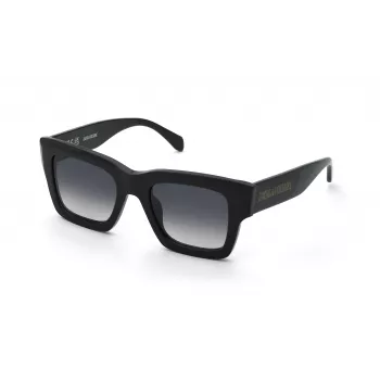 Óculos de sol de mulher Zadig & Voltaire SZV420-520700 preto/cinzento degradê 52 mm