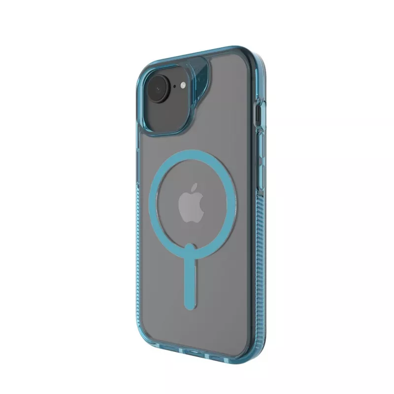 Capa ZAGG Santa Cruz Snap para iPhone 17e/16e/15/14/13 - azul